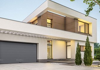 Гаражные ворота Doorhan RSD02 (2800х2800)