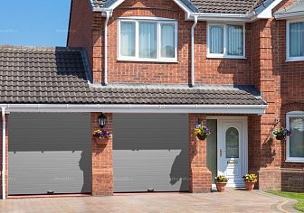 Секционные гаражные ворота Doorhan RSD01 BIW (3500х2200)